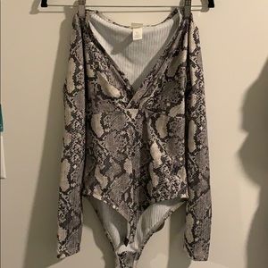 Snakeskin Body Suit